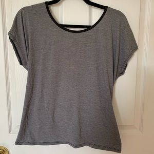 Lulu lemon backless t-shirt